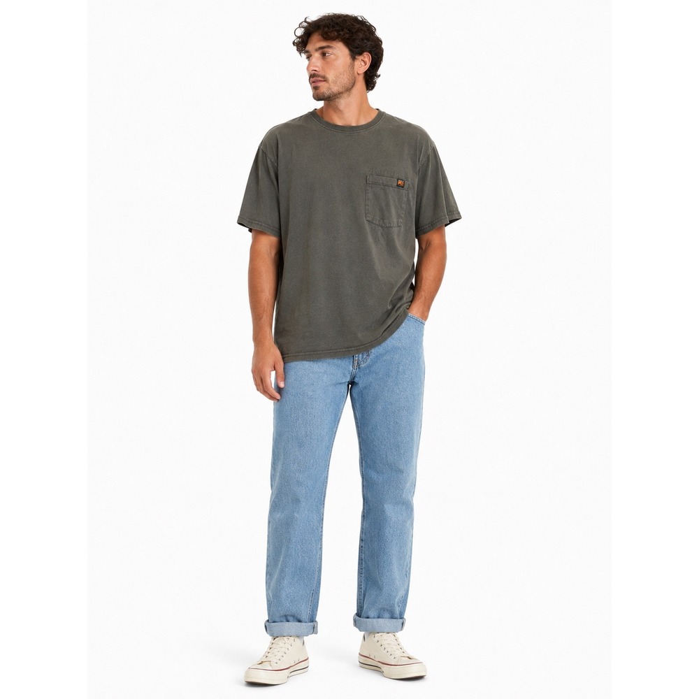 Timberland PRO Pocket T-Shirt Mens XL Gray Short Sleeve Original Fit Work Tee